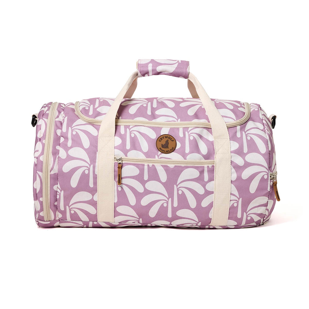 Crywolf Packable Duffel - Lilac Palms