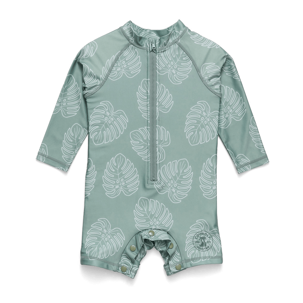 Crywolf Rash Suit - Jade Monstera
