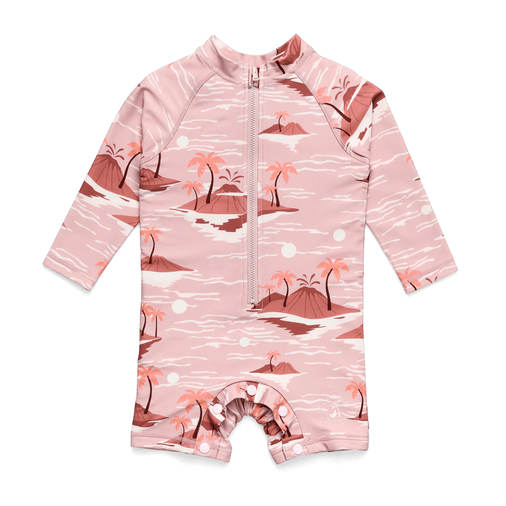 Crywolf Rash Suit - Sunset Lost Island