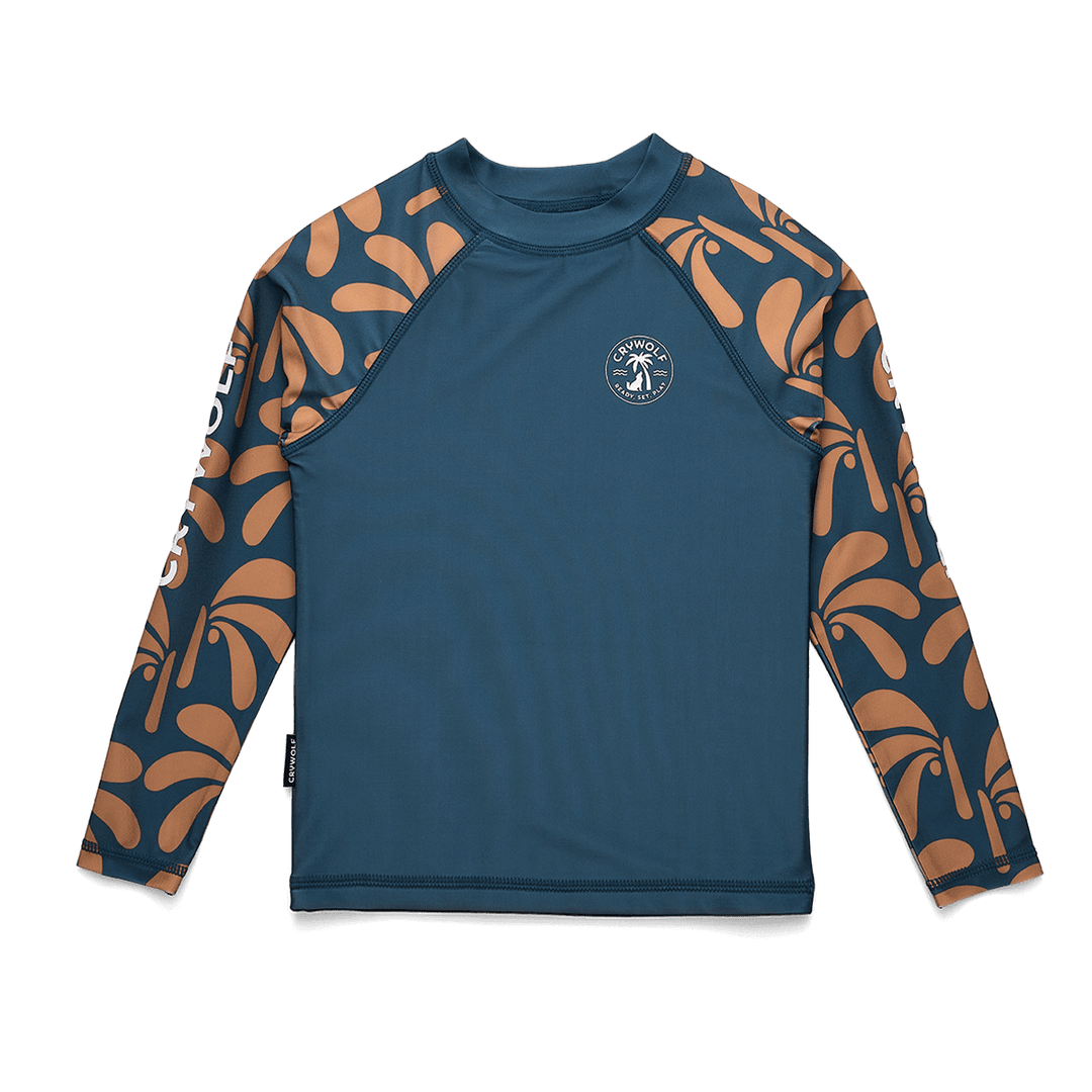 Crywolf Rash Vest - Indigo Palms