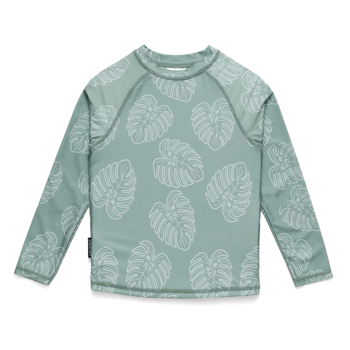 Crywolf Rash Vest - Jade Monstera