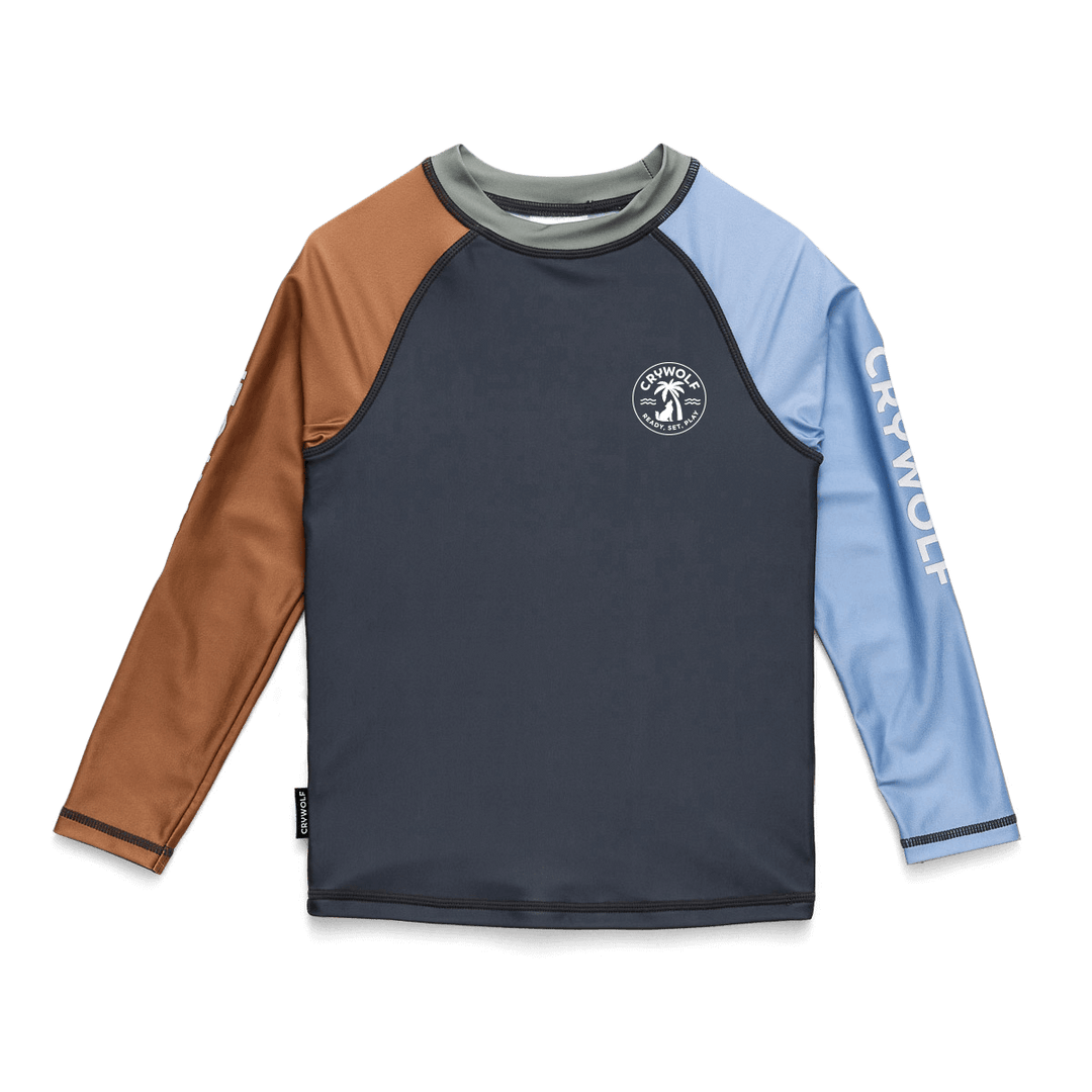 Crywolf Rash Vest - Ocean Grey Combo