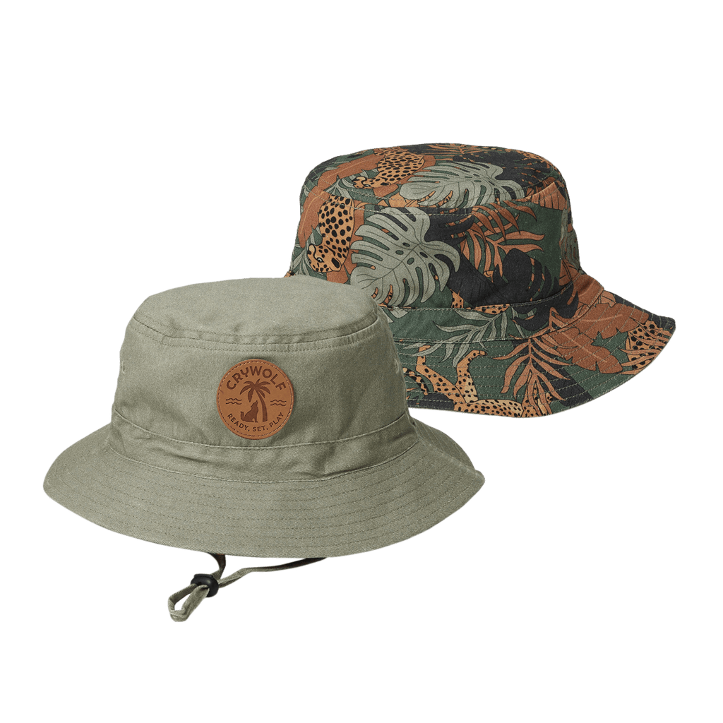 Crywolf Reversible Bucket Hat - Jungle