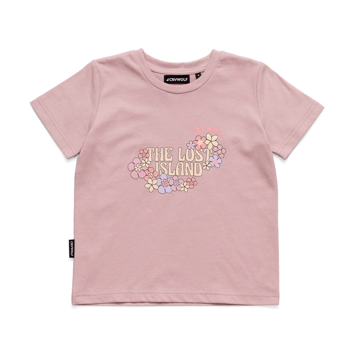 Crywolf Lost Island T-Shirt - Blush
