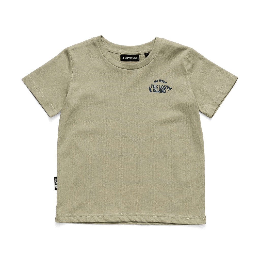 Crywolf Lost Island T-Shirt - Sage