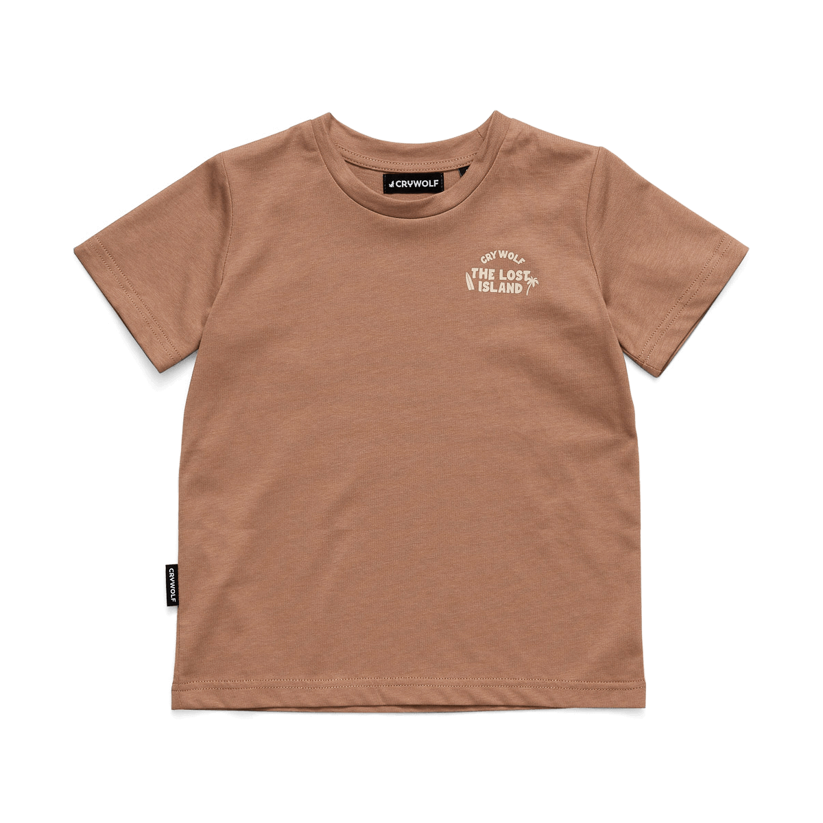 Crywolf Lost Island T-Shirt - Tan