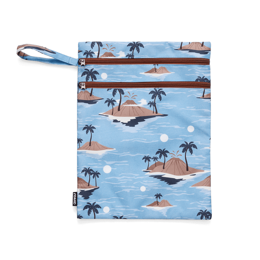 Crywolf Wet Bag - Blue Lost Island