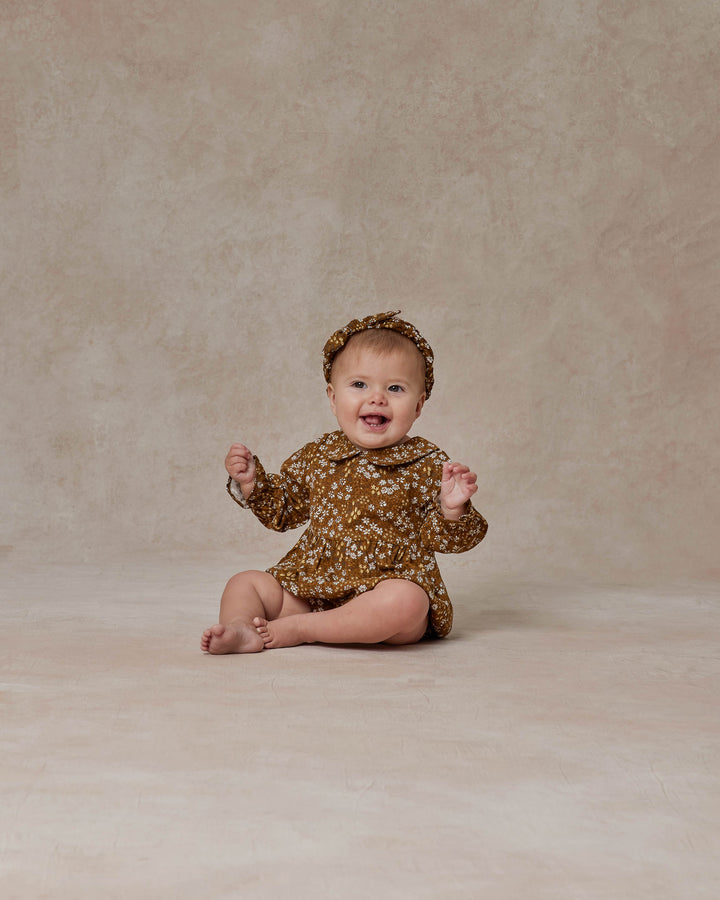 Rylee + Cru Cora Romper - Harvest