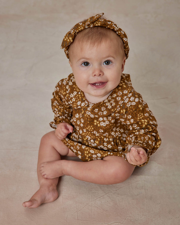 Rylee + Cru Cora Romper - Harvest