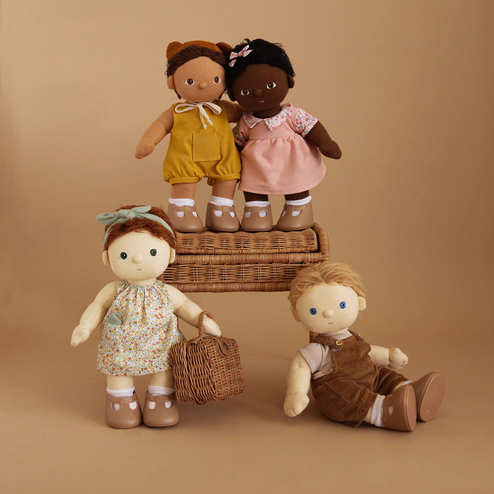 Olli Ella Dinkum Doll Overall Set - Esa