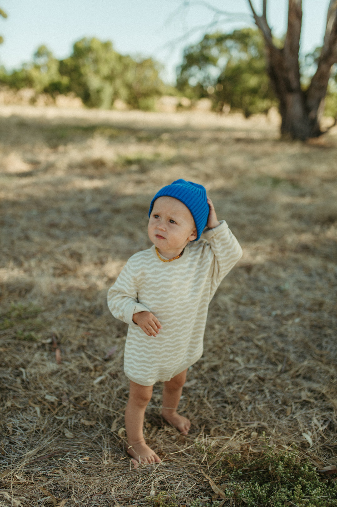 Grown Organic Pixie Beanie - Cobalt