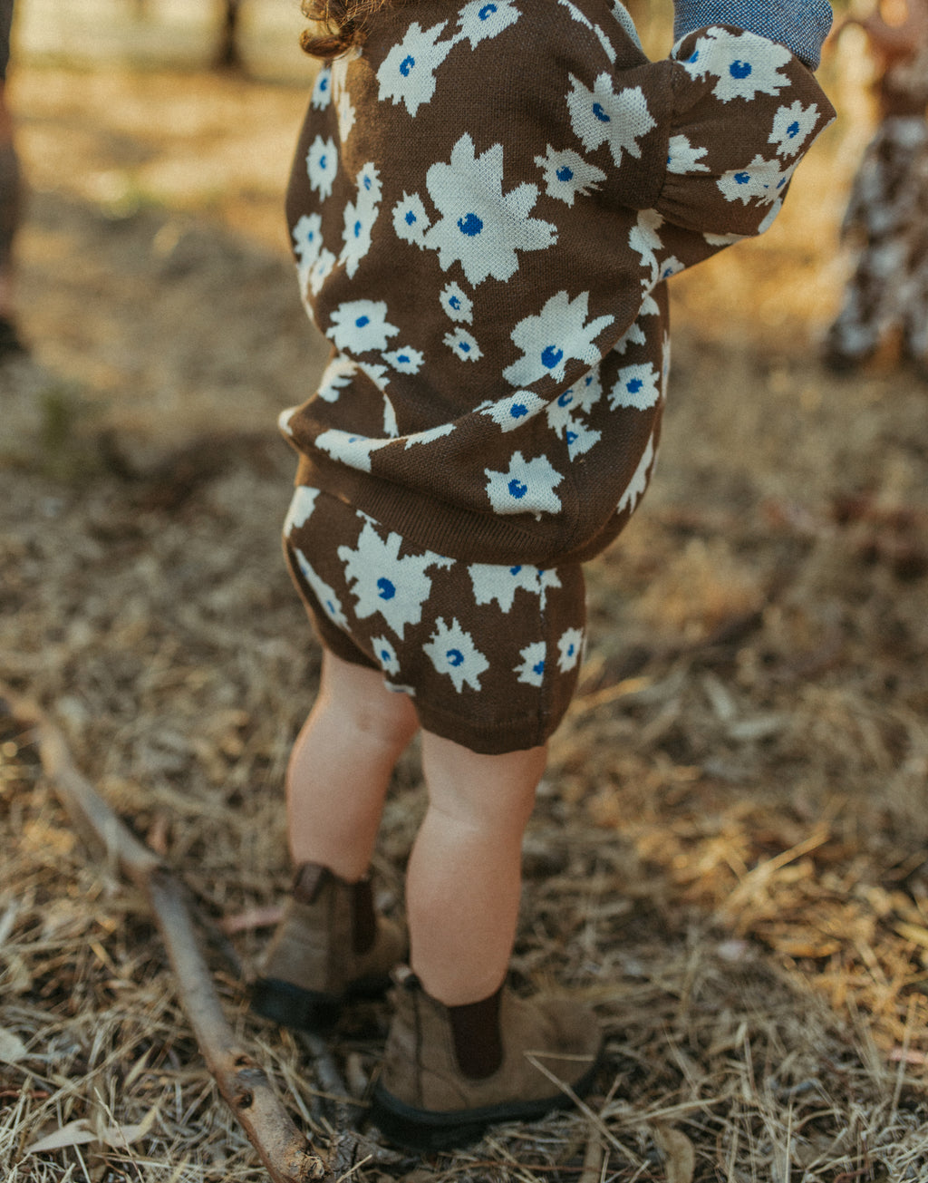 Grown Organic Knit Bloomers - Petal