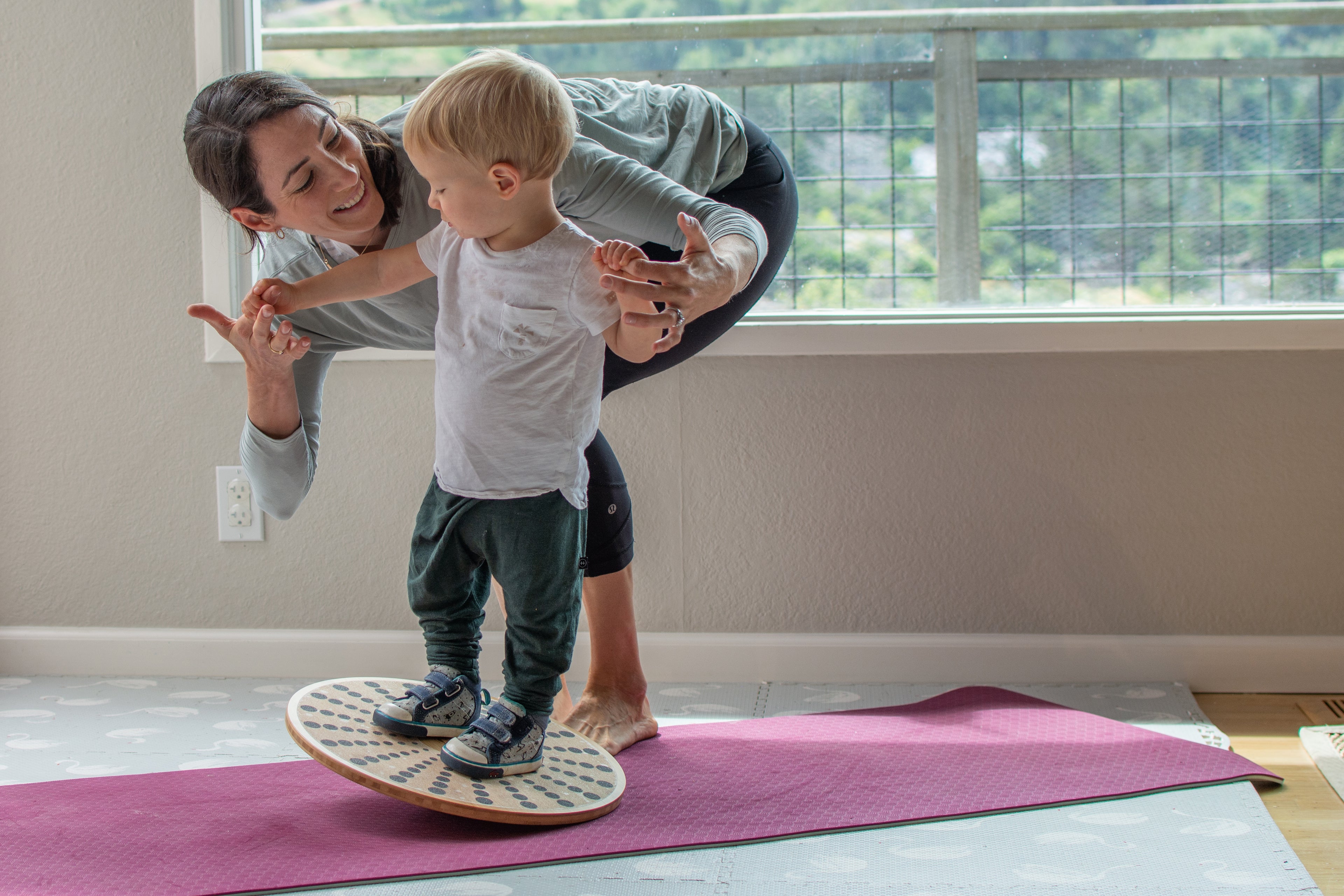 Bamboo Balance Disk