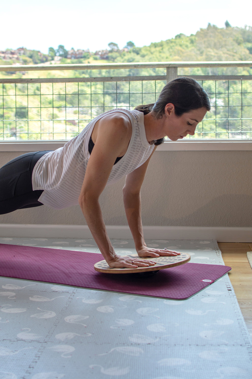 Bamboo Balance Disk