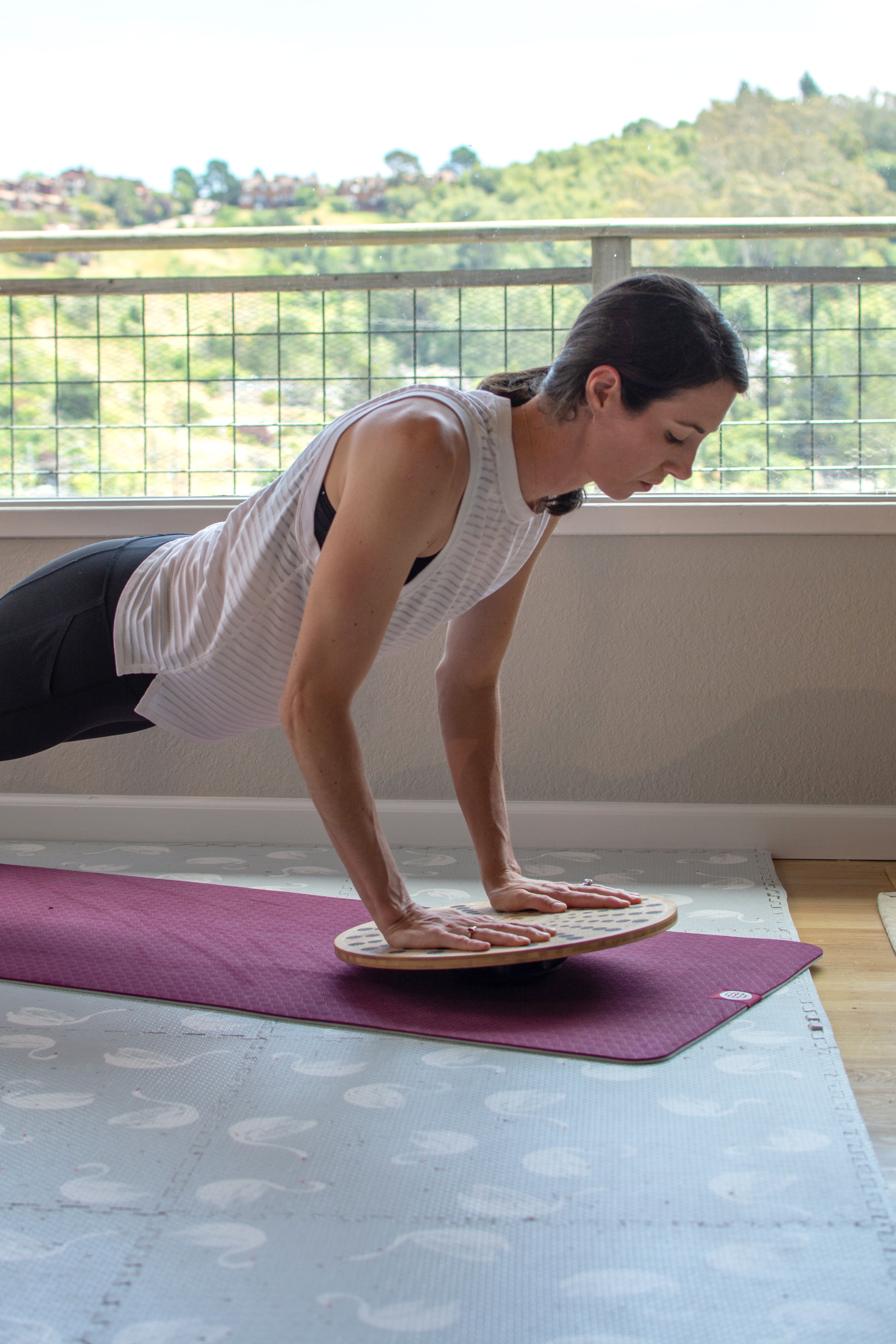 Bamboo Balance Disk