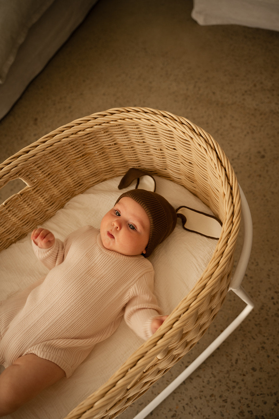 Grown Bunny Beanie - Espresso