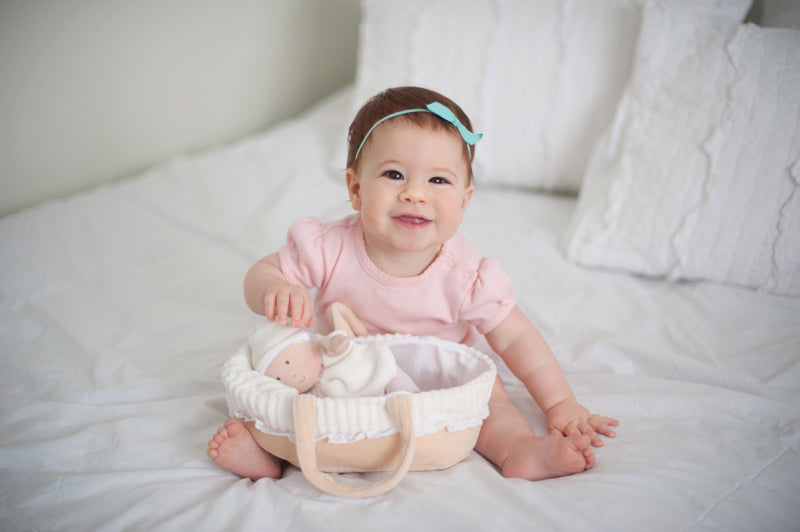 Grace Baby Doll in Carry Cot