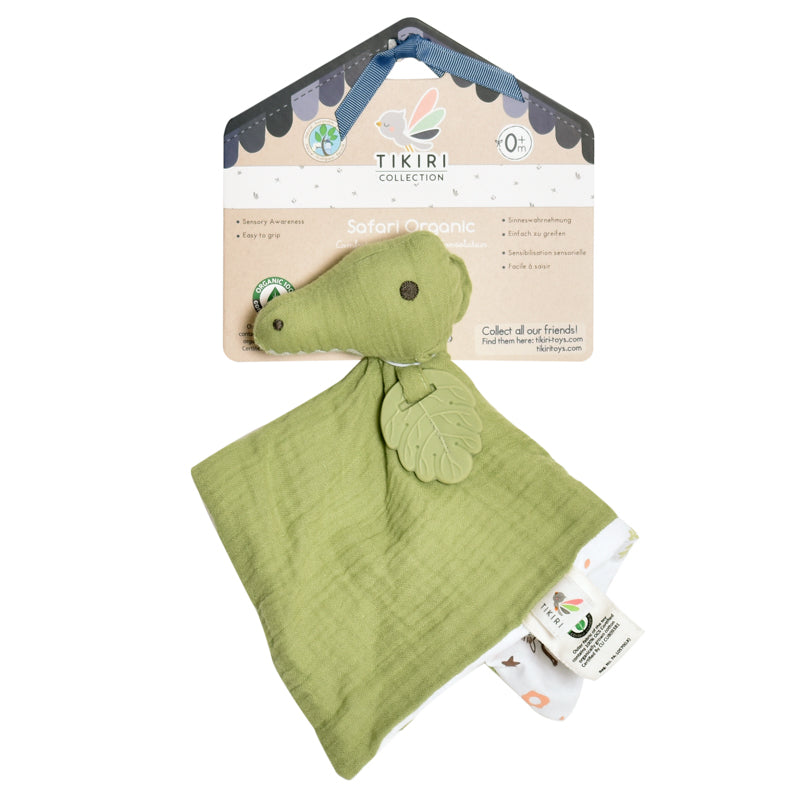 Crocodile Comforter - Organic