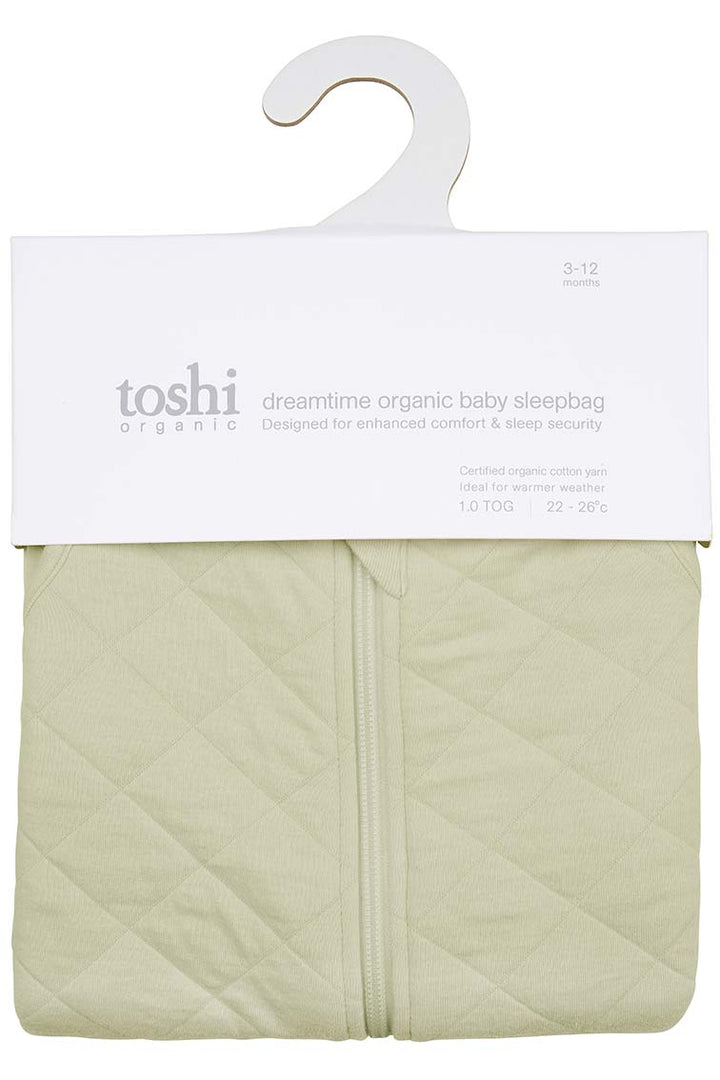 Toshi Dreamtime Organic Sleeveless Sleep Bag - Thyme