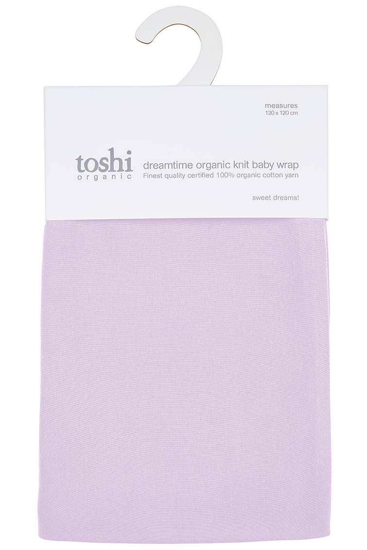 Toshi Dreamtime Organic Knit Wrap - Lavender