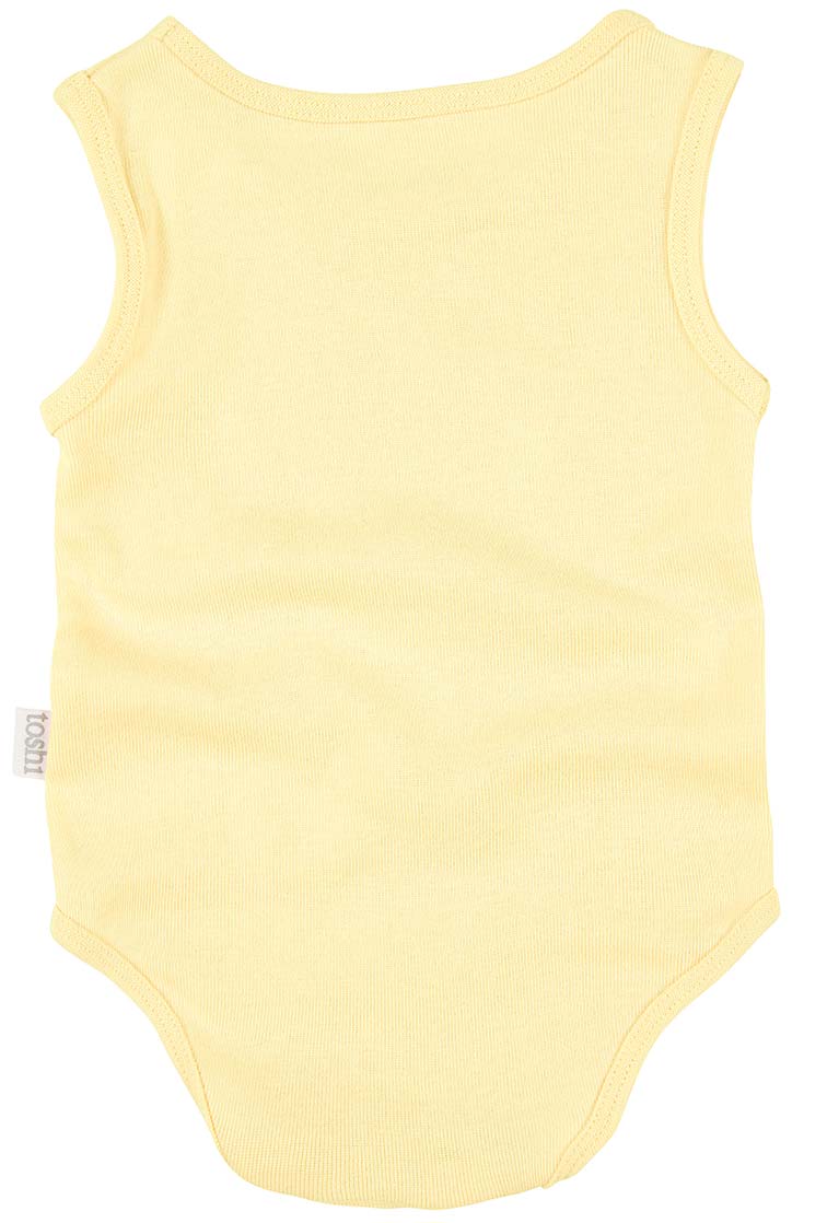 Toshi Dreamtime Organic Singlet Onesie - Buttercup