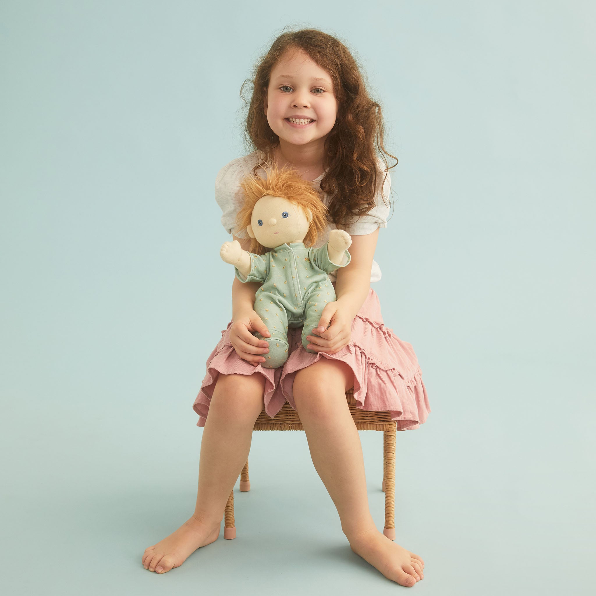 Olli Ella Dinkum Doll Pyjamas - Ocean
