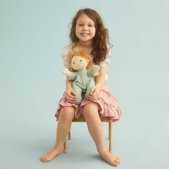 Olli Ella Dinkum Doll Pyjamas - Ocean