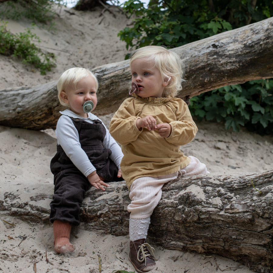 De Lux Silicone Pacifier 2 Pack - Nordic Mint/Island Sea