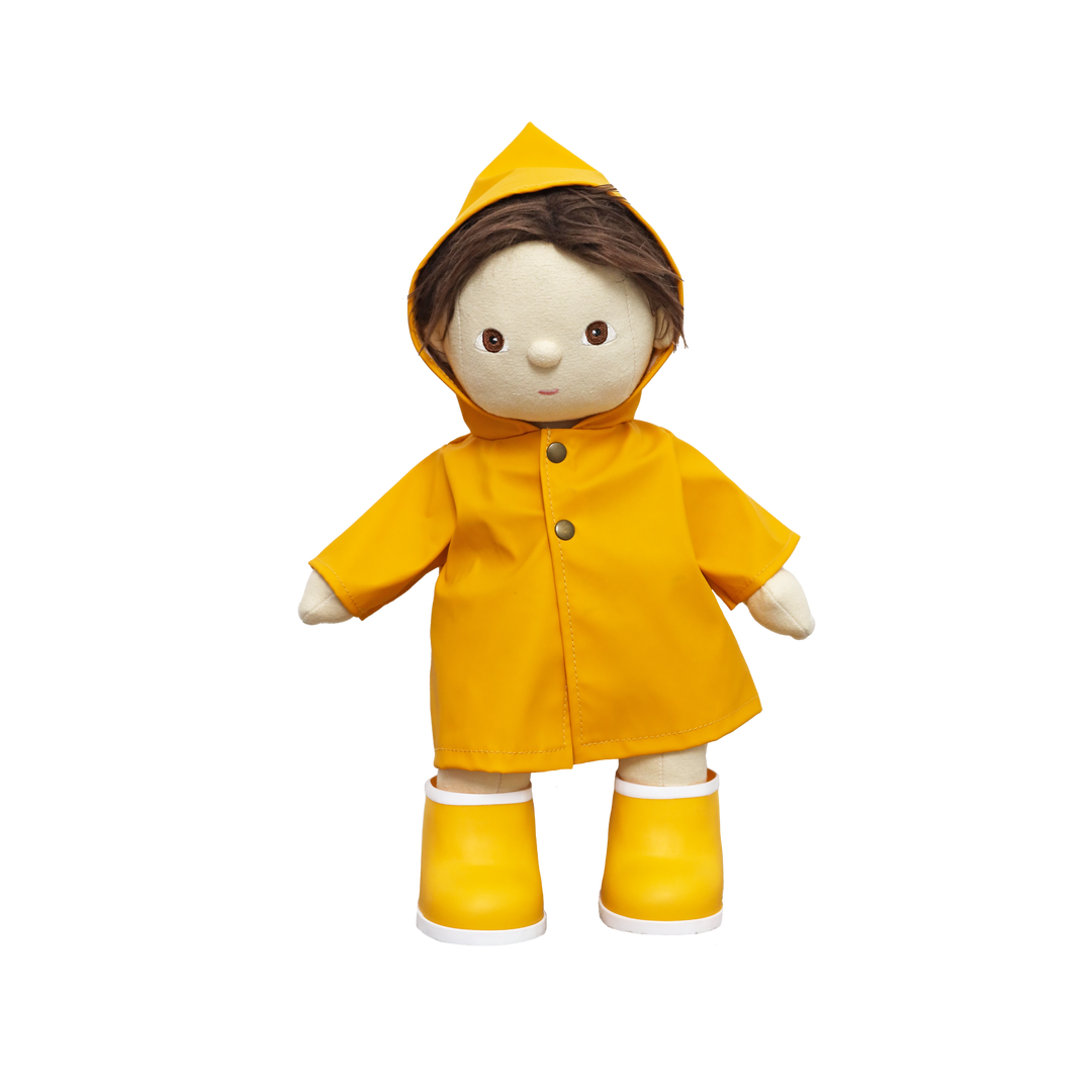 Dinkum Doll Rainy Play Set - Yellow