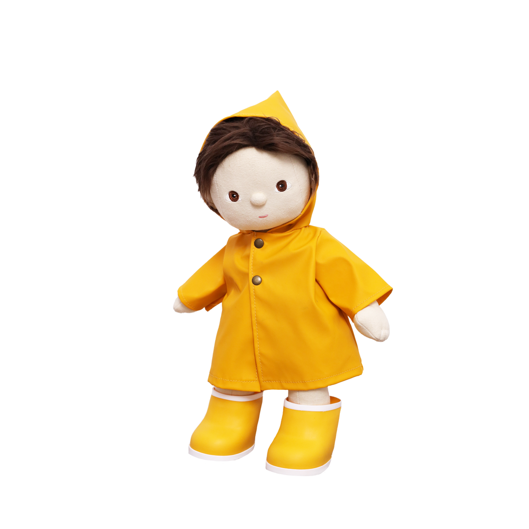 Dinkum Doll Rainy Play Set - Yellow