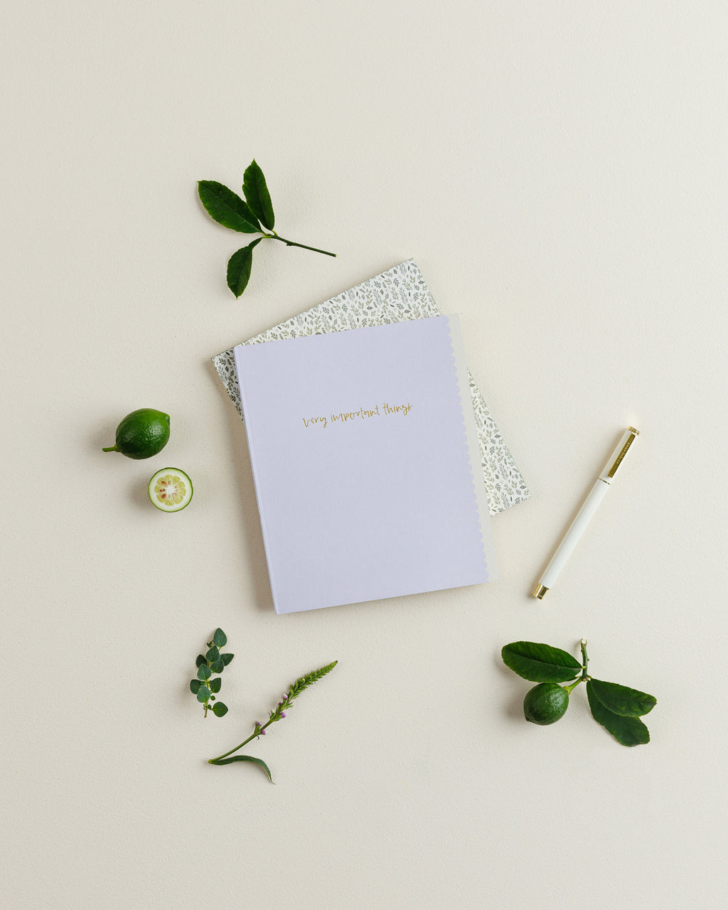 Notebook | Signature | Very Important Things