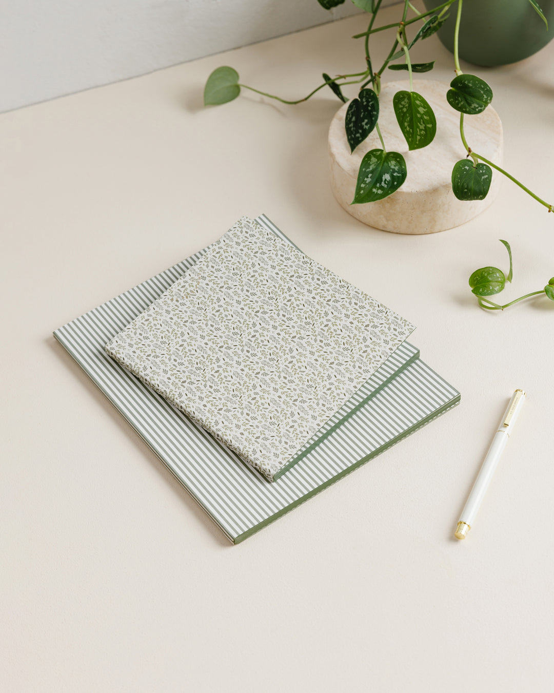 Emma Kate Co. Notebook | Signature | Spring Leaves