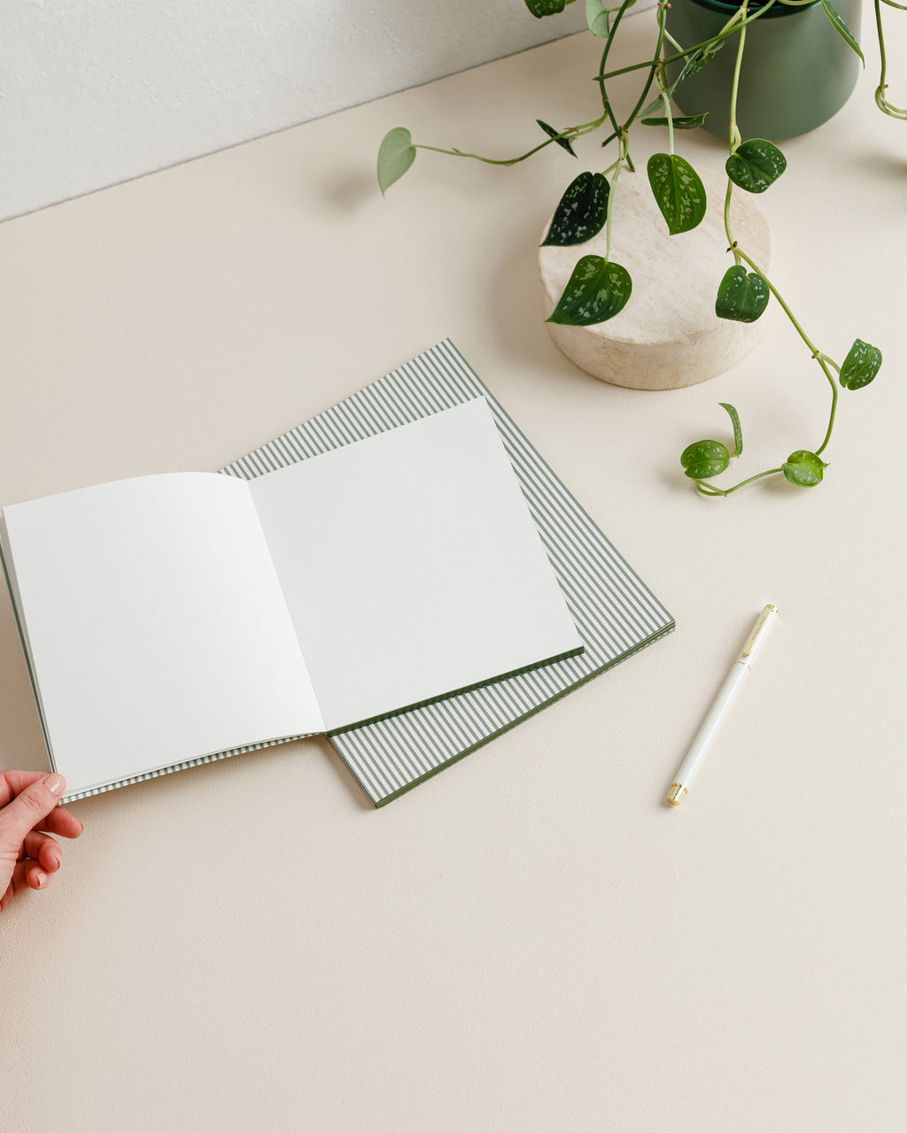 Emma Kate Co. Notebook | Signature | Spring Leaves