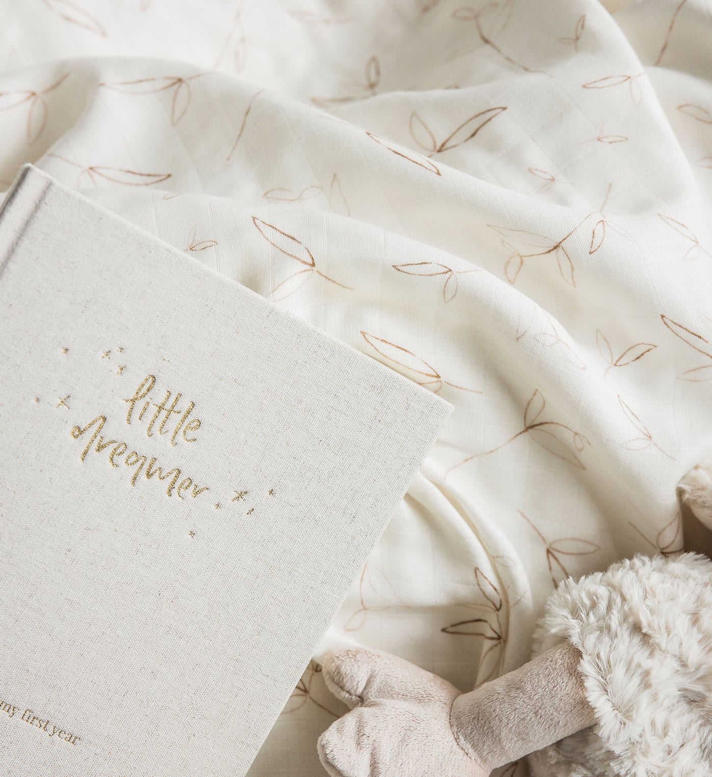 Baby Swaddle - Olive Branch