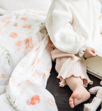 Baby Swaddle - Peony