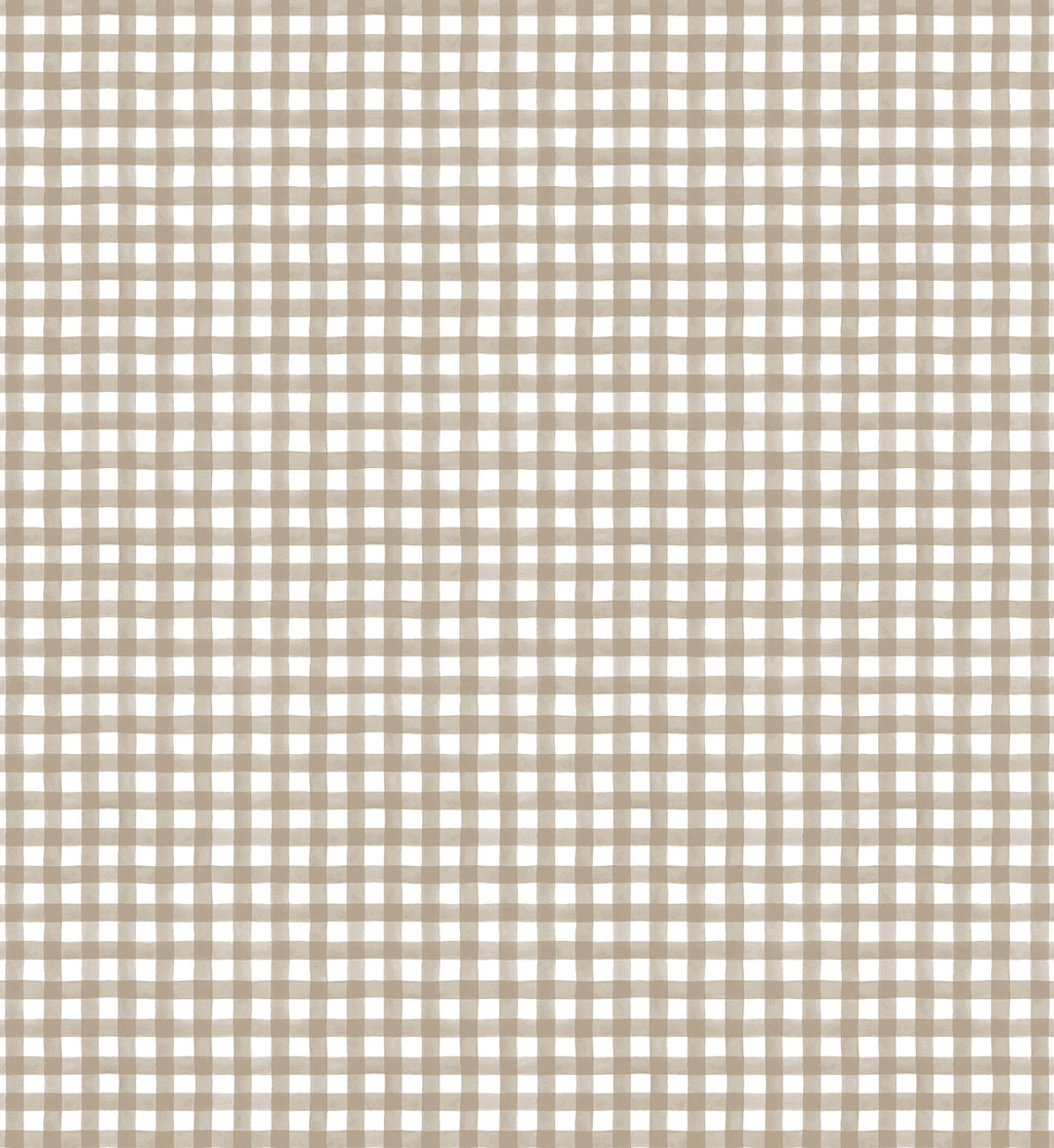 Baby Swaddle - Cocoa Gingham