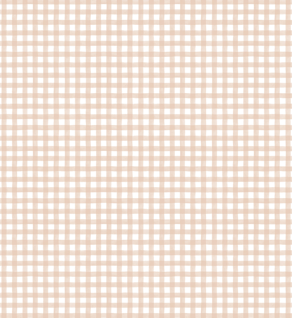 Baby Swaddle - Peony Gingham