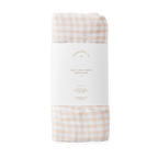 Baby Swaddle - Peony Gingham