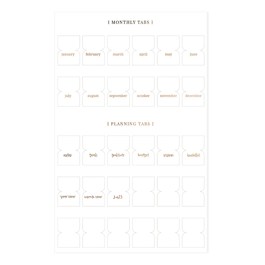 Emma Kate Co. 2022 Planner Tab Stickers