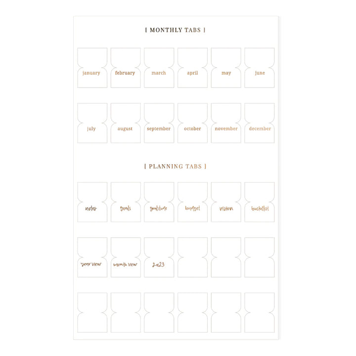 Emma Kate Co. 2022 Planner Tab Stickers