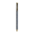 Metal Rollerball Pen | Navy Gingham