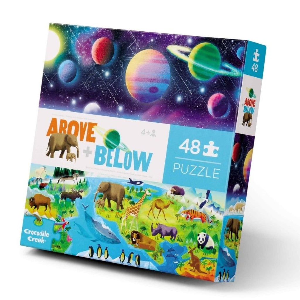 Above and Below Puzzle 48 Piece - Earth and Space