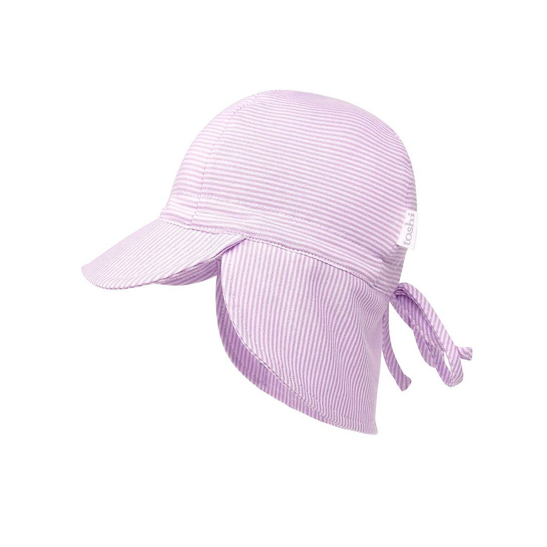 Toshi Baby Flap Cap - Lavender