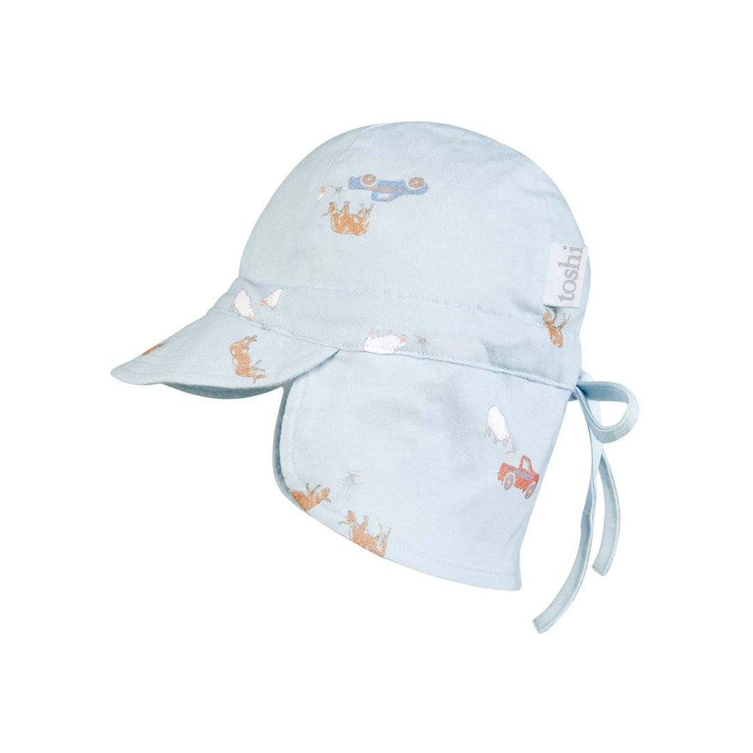 Toshi Baby Flap Cap - Sheep Station