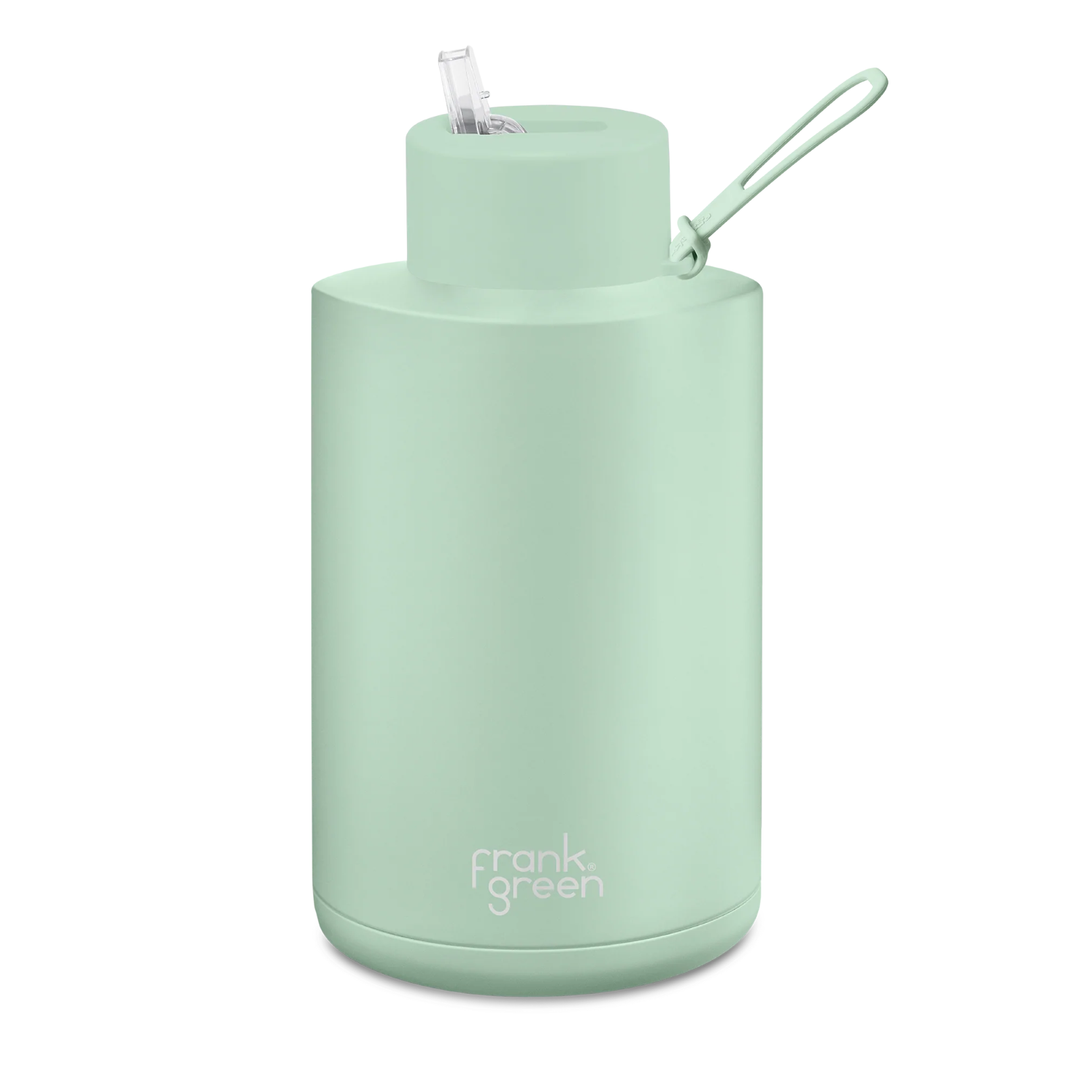 Frank Green Drink Bottle 2L - Mint Gelato