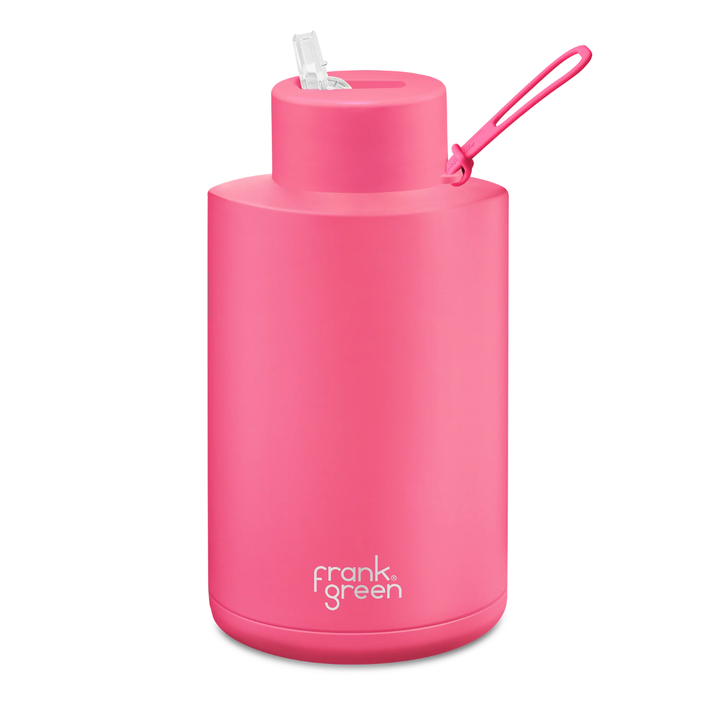 Frank Green Drink Bottle 2L - Neon Pink