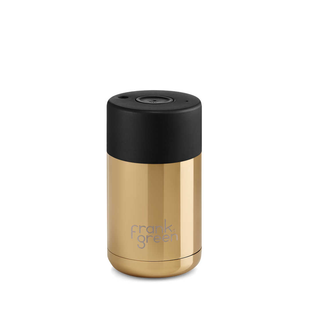 Frank Green Reusable Cup 295ml - Gold/Midnight