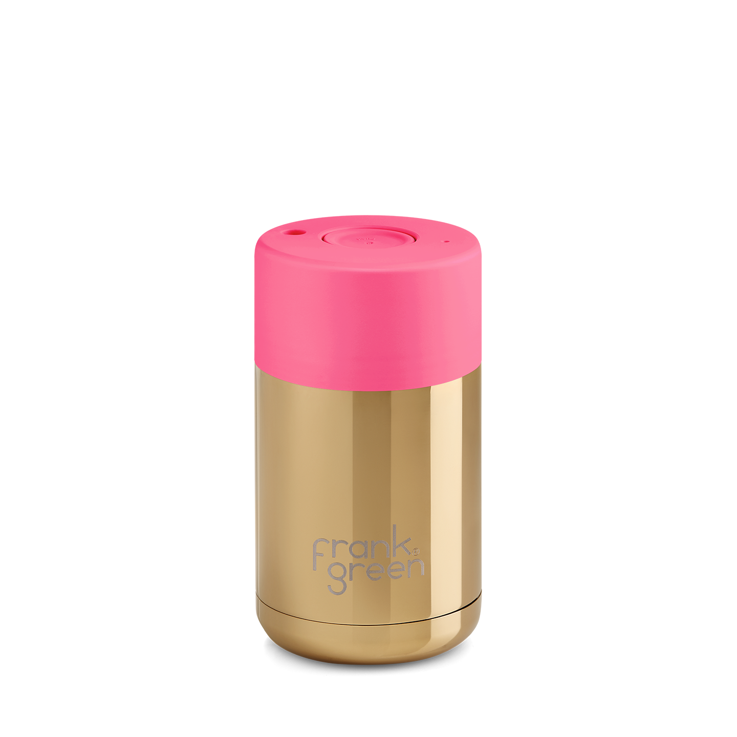 Reusable Cup 295ml - Gold/Neon Pink