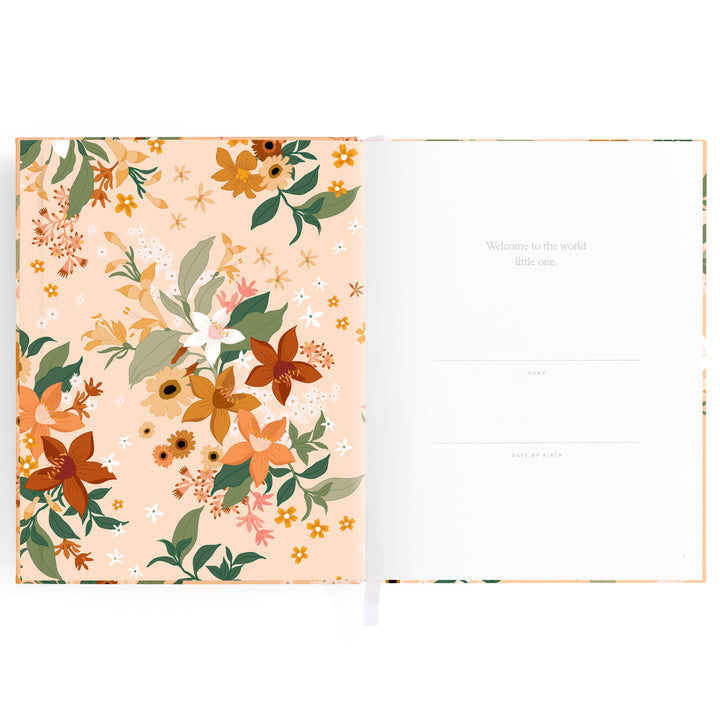 Fox & Fallow Baby Book - Floral