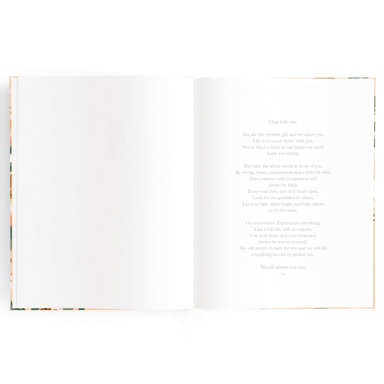 Fox & Fallow Baby Book - Floral